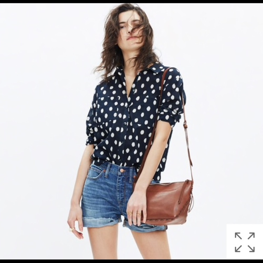 Madewell Denim Boyshorts in Thornecliff Wash